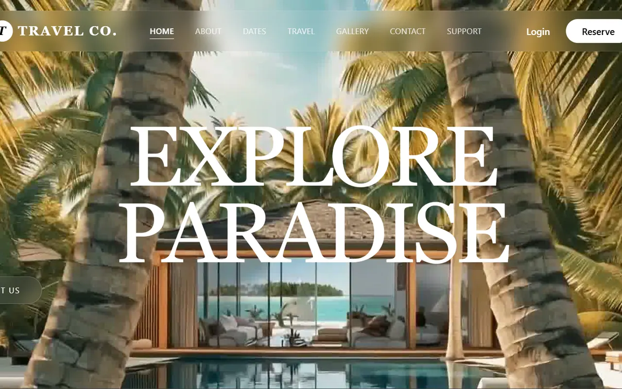 3D Interactive Web Experience — WebGL · Three.js