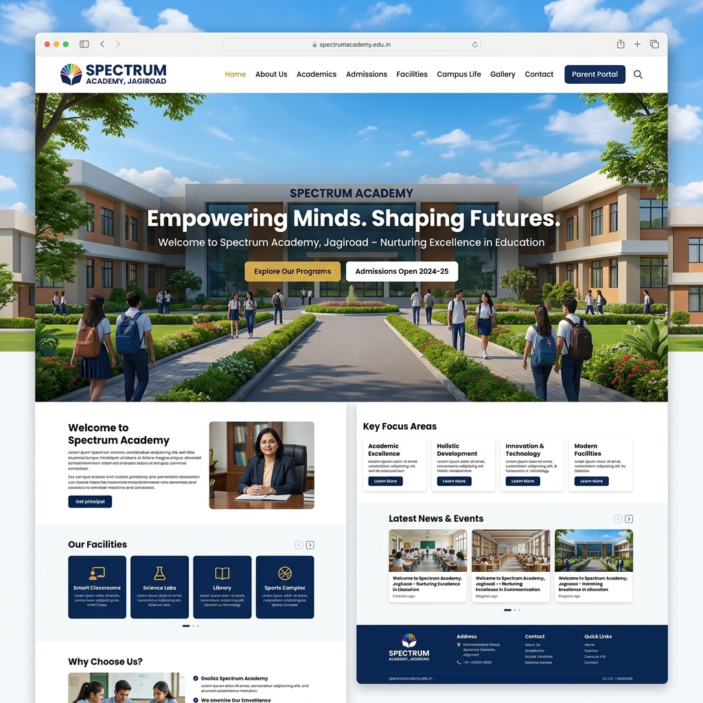 Spectrum Academy Jagiroad Portal — Education · Morigaon, Assam